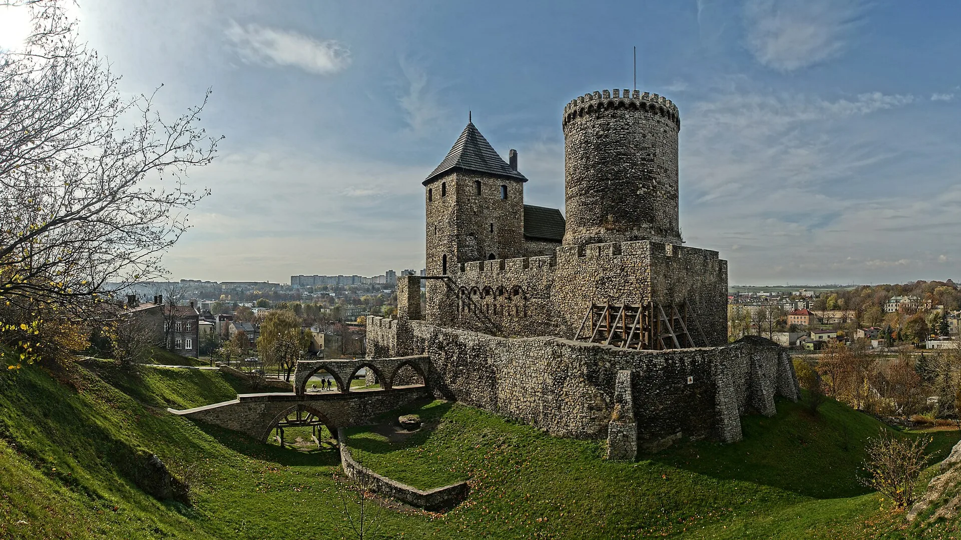 Będzin - panorama miasta, Branding w Będzinie