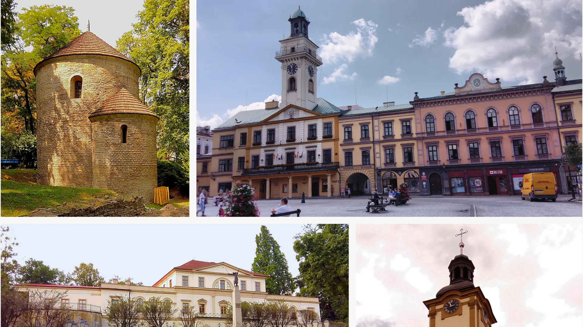 Cieszyn - panorama miasta, Strony internetowe w Cieszynie