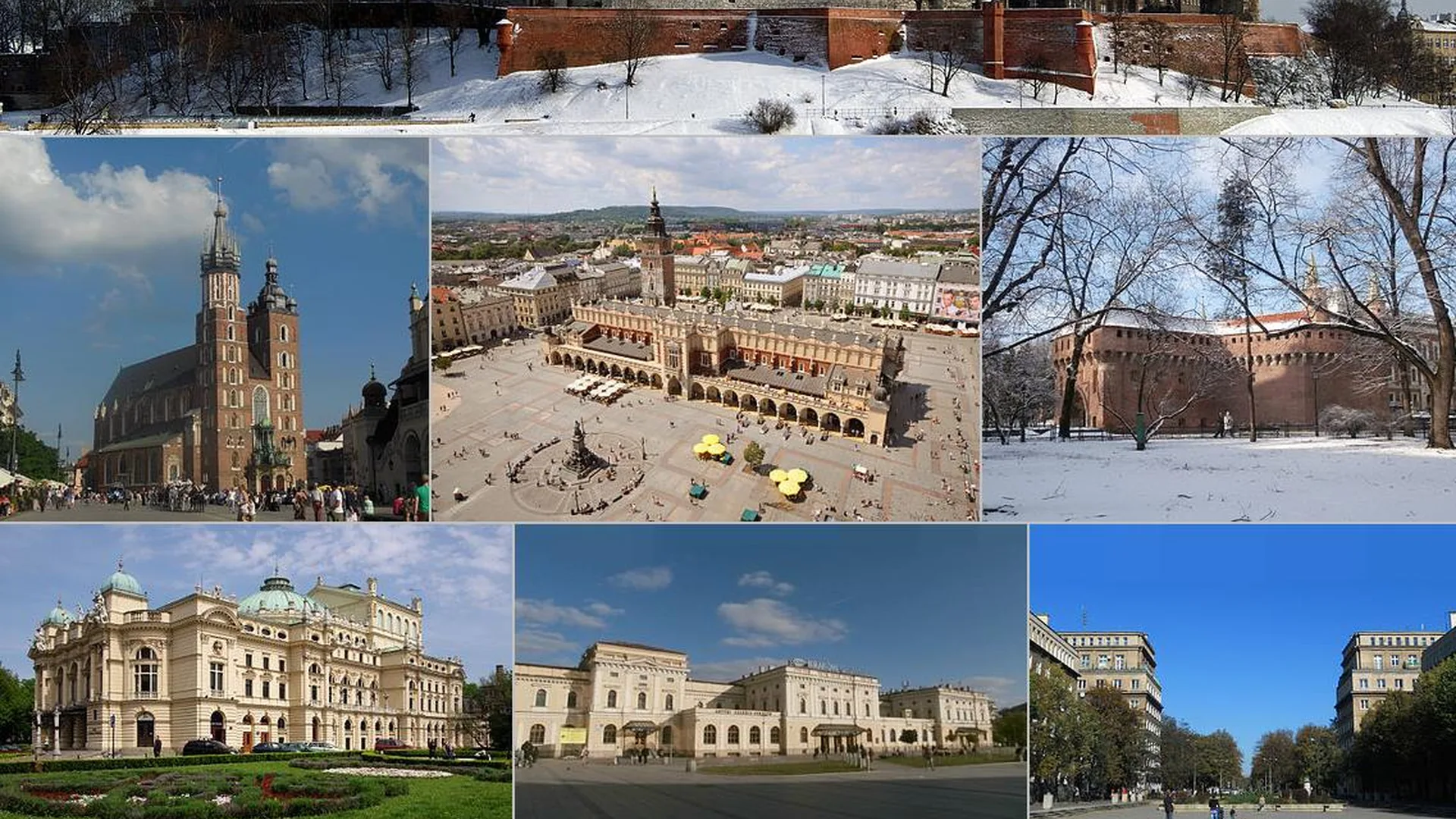 Kraków - panorama miasta, Strony internetowe w Krakowie