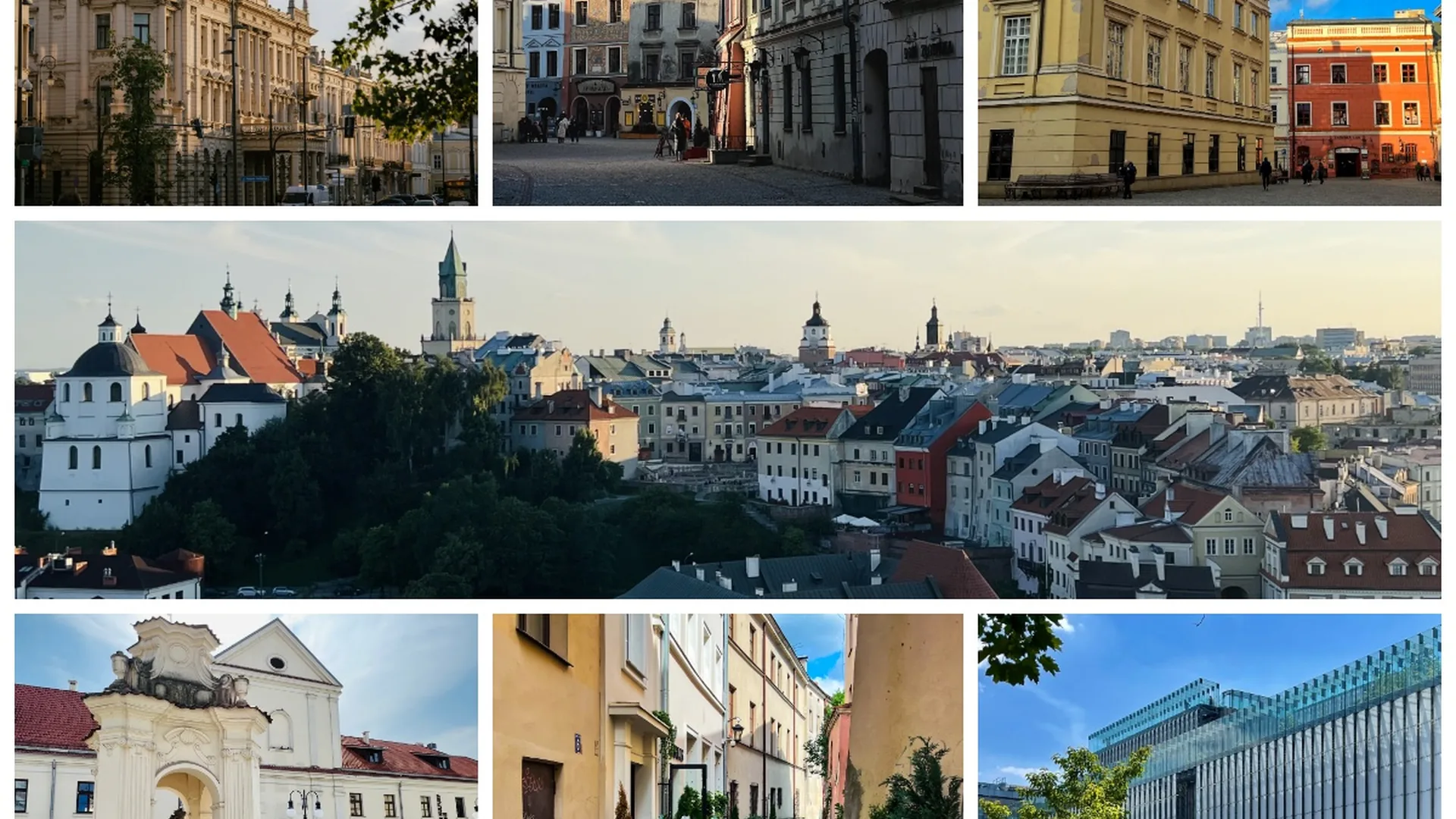 Lublin - panorama miasta, Strony internetowe w Lublinie