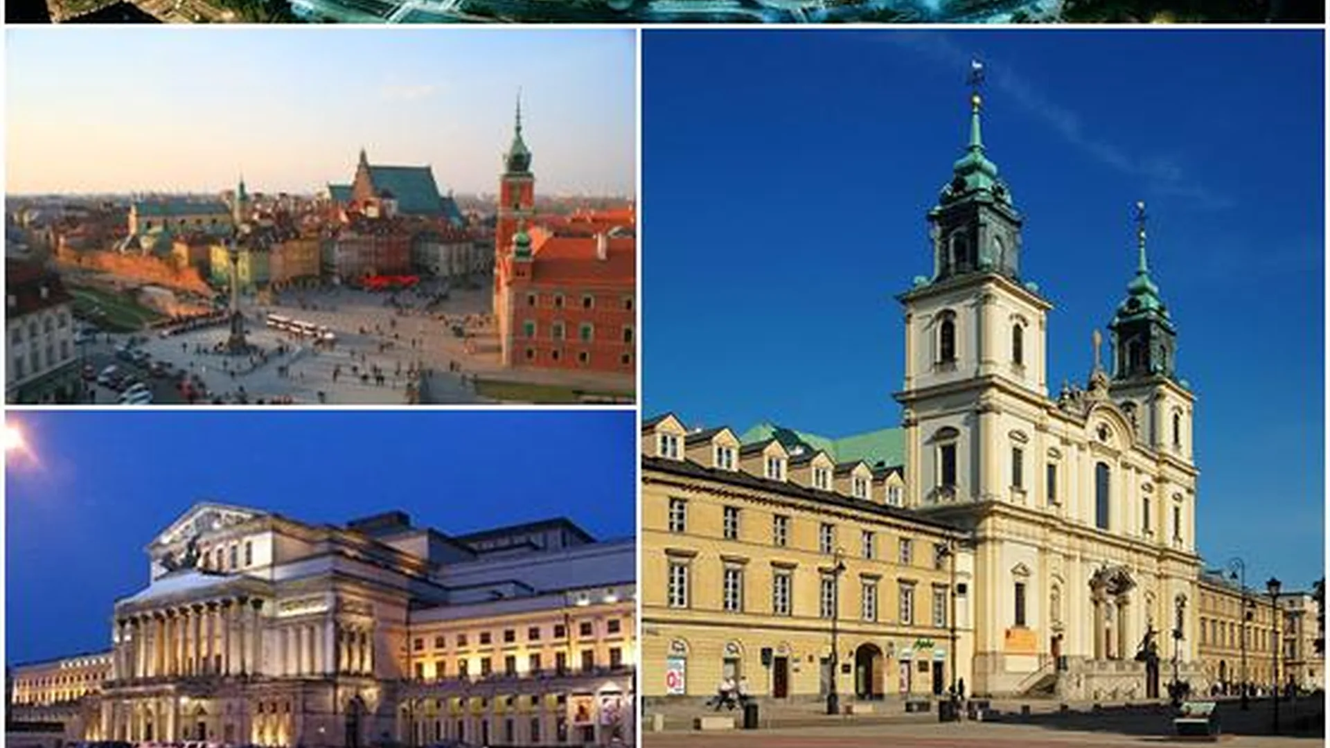 Warszawa - panorama miasta, Strony internetowe w Warszawie