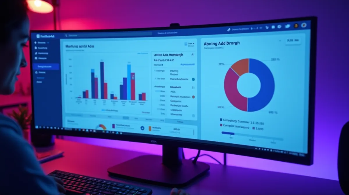 Panel Facebook Ads Manager – metryki kampanii