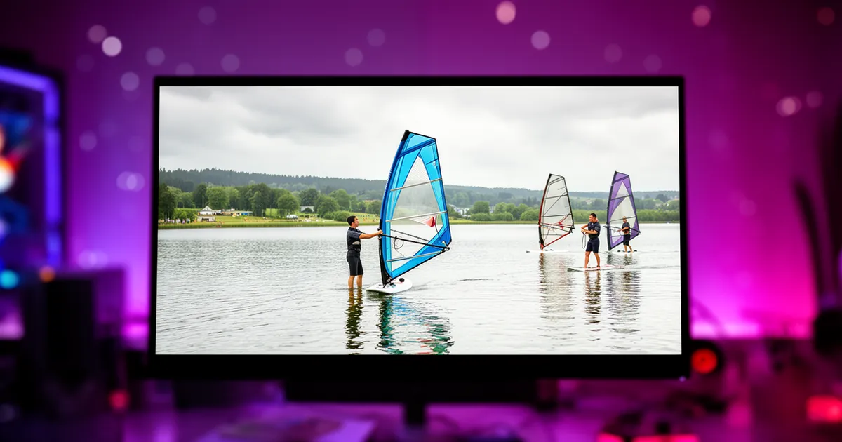 Strona internetowa dla szkółki windsurfingu - zapisy, terminy i oferta