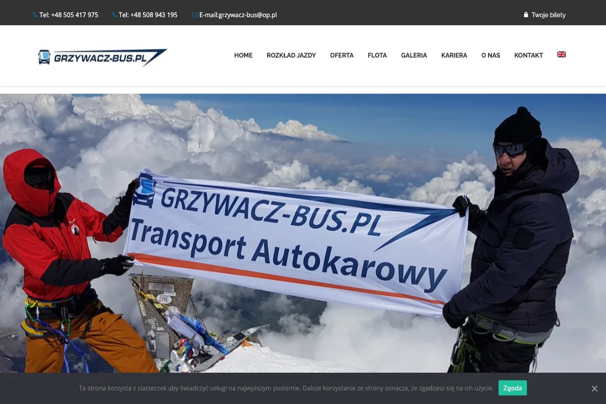 Grzywacz Bus - Wynajem autokarów i busów