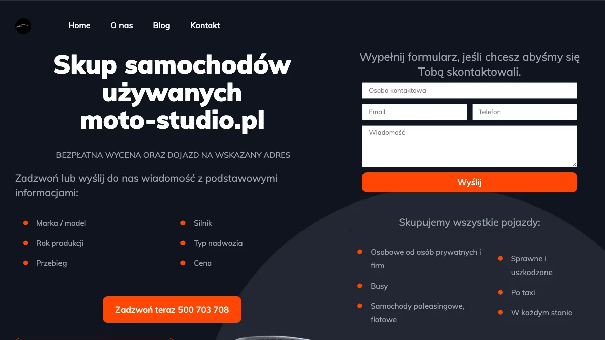 Moto Studio - Skup Aut